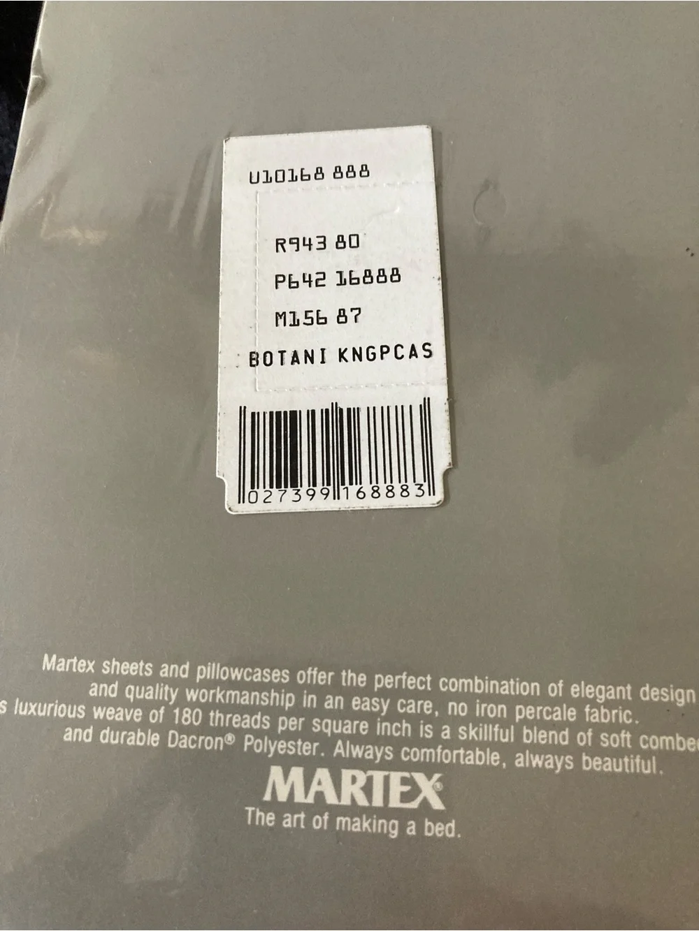 Martex Botanical Garden Floral Twin Sheet Set w/King Pillow Cases Blush Pink